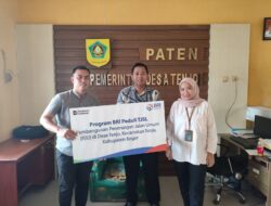 BRI Kanca Pamulang Dukung Pembangunan PJU di Desa Tenjo, Bogor, Lewat Program BRI Peduli TJSL