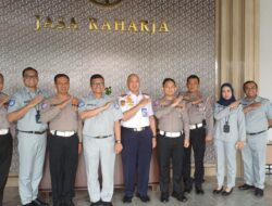 PT Jasa Raharja Kanwil DKI Jakarta melaksanakan Kegiatan Rapat Forum Komunikasi Lalu Lintas (FKLL) Wilayah Jakarta Utara