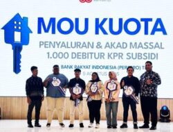 BRI BO Rangkasbitung Dukung Penyaluran & Akad Massal 1.000 Debitur KPR Subsidi