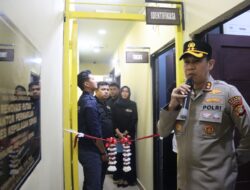 Kapolres Kepulauan Seribu Resmikan Renovasi Rutan Kalibaru Kantor Perwakilan