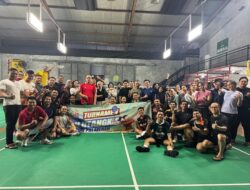 BRI Kanca Palmerah Gelar Turnamen Bulutangkis untuk Tingkatkan Sportivitas, Kebersamaan, dan Semangat Kerja Pekerja