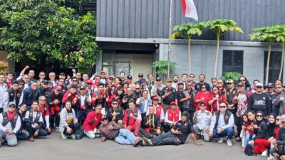 BFCI Gelar Upacara HUT ke-80 RI, Serukan Keselamatan dan Persaudaraan di Jalan Raya