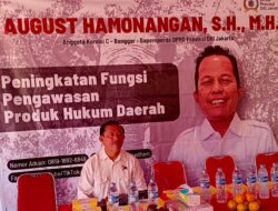 August Hamonangan Laksanakan Sosperda Perda Pasar Jaya, UMKM Diajak Inovatif dan Taat Aturan