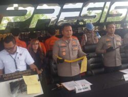 Tawuran antar Geng 4 di Tangkap dan Berhasil di ungkap Polres Metro Bekasi Kota