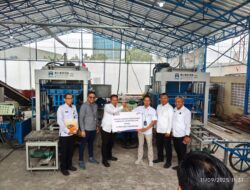 BRI BO Tangerang Ahmad Yani Dukung Pembangunan Workshop Batako di Lapas Klas IA Tangerang