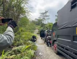 Satgas Ops Damai Cartenz Selidiki Penyerangan KKB yang menyebabkan Lima Warga Sipil meninggal dunia di Yahukimo