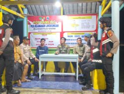 Polsek Kepulauan Seribu Utara Gelar Pembinaan Pos Kamling di Tiga Pulau, Wujudkan Lingkungan Aman Kondusif