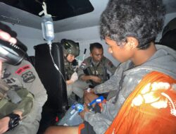 Satgas Ops Damai Cartenz Bersama Polres Yahukimo, Brimob Polda Papua dan TNI Berhasil Evakuasi Korban Selamat dan Jenazah Korban Aksi KKB di Seradala, Yahukimo