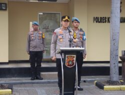 Kapolres Kepulauan Seribu: “Pemimpin Hebat Lahir dari Anggota yang Hebat dan Disiplin”