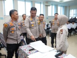 Wakapolres Jakut Tinjau Tes Psikologi Relawan SPPG Polri di Kelapa Gading
