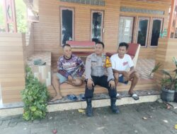 Bhabinkamtibmas Pulau Pari Ajak Warga Bersinergi Jaga Keamanan dan Sosialisasikan Layanan Darurat 110