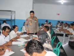 Kapolres Kepulauan Seribu Pantau Langsung Tes Psikologi Calon Relawan SPPG di Cipinang Muara