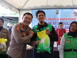 Kapolres Metro Jakpus Resmikan Gerai Rakyat Auto ke-4 untuk Ojol: “Polisi dan Ojol Sama-sama Mengabdi untuk Masyarakat