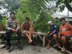 Dekat dengan Warga, Bhabinkamtibmas Pulau Lancang Sosialisasikan Layanan Darurat 110 dan Ajak Warga Jaga Jakarta Bersama