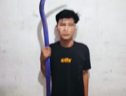 Bawa Sajam, Polsek Benda Tangkap Dua Pemuda DiJalan Raya Perancis Diduga Langgar UU