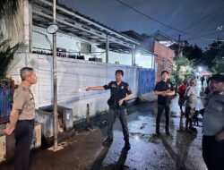 Pamapta Polres Metro Tangerang Kota dan SPKT Polsek Ciledug Gerak Cepat Tangani Kasus Pria Tewas Saat Banjir
