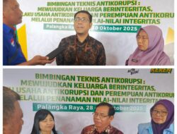 Bimtek Antikorupsi Kolaborasi KPK Dan Inspektorat Kota Palangka Raya : “Pendidikan Antikorupsi Pemerintah, Masyarakat Dan Pelaku Usaha