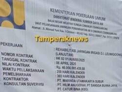 Temukan Indikasi Kerugian Negara di Proyek Rehabilitasi Jaringan Irigasi Lewigoong