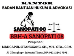 Badan Bantuan Hukum & Advokasi Sanopati 08 Resmi Berdiri di Tingkat Pusat (Jakarta)