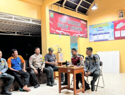 Kapolres Kepulauan Seribu Pastikan Keamanan Lewat Siskamling Pulau, Ingatkan Warga Soal Cuaca Buruk dan Keselamatan Laut