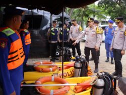 Kapolres Kepulauan Seribu Cek Posko Tanggap Darurat, Pastikan Kesiapsiagaan Hadapi Potensi Bencana