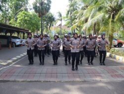 Polres Kepulauan Seribu Tingkatkan Kesiapsiagaan Personel Lewat Latihan Dalmas di Marina Ancol