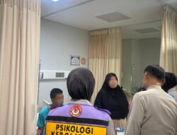 Polri Lanjutkan Pendampingan Psikologi  Dan Pemulihan Pasca Ledakan SMAN 72 Jakarta Utara