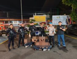 Brimob Metro Jaya Berhasil Mengamankan Enam Pemuda yang Hendak Tawuran di Ciputat Timur
