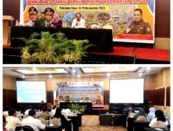 Konsultasi Publik Dinas Kehutanan Kalteng : “Pengelolaan TAHURA”