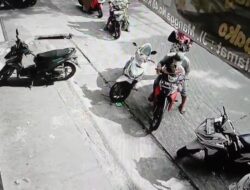 Pencurian Handphone di Pasar Lontar, Terekam CCTV Warga