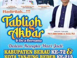 Pemkab Berau Gelar Tabligh Akbar Bersama Abdul Somad di Lapangan GOR Pemuda