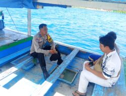 Sambang Humanis di Pulau Panggang, Bhabinkamtibmas Dekatkan Polisi dengan Tokoh Masyarakat