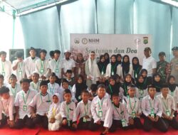 Santunan 181 Anak Yatim di Kepulauan Seribu Utara, Polsek dan Antheia Project Hadirkan Kebahagiaan di Pagi Pulau