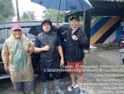 Banjir Setinggi Pinggang Menggenangi Sei Batang Hari, Babura Sunggal Drainase Tak Mampu Menahan Luapan Air Dari Sungai