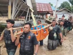 Polres Pidie Jaya dan Tim Gabungan Temukan Santri yang Hanyut di Jangka Buya