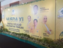 Musda XI Partai Golkar Provinsi Kalimantan Tengah, Ketua Umum Bahlil Dikabarkan Akan Hadir.