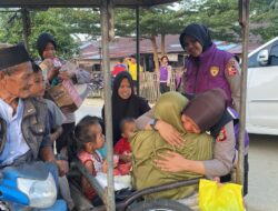 Tim Trauma Healing SDM Polda Aceh Beri Dukungan Psikososial Bencana Alam Di Langsa*