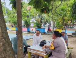 Bhabinkamtibmas Pulau Pramuka Sambangi Toga, Tomas, dan Toda, Ajak Cegah 3C dan Jaga Kamtibmas