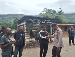 Jelang Natal, Tim Regu II Siaga Polres Tolikara Intensifkan Patroli Dialogis untuk Wujudkan Rasa Aman