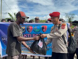 Bakti Sosial Polres Asmat Dalam Rangka Hari Jadi Reserse Ke – 78 Tahun