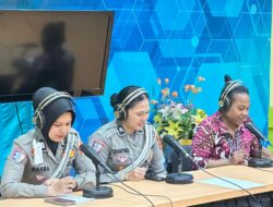 Ditlantas Polda Papua Sambangi Udara: Informasi Lalu Lintas Disiarkan Lewat RRI Pro 1 Jayapura