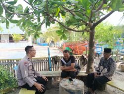 Sambang Humanis Bhabinkamtibmas Pulau Kelapa Perkuat Kedekatan dengan Toga, Tomas, dan Toda