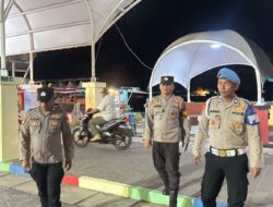 Patroli Malam Gabungan di Kepulauan Seribu Utara, Polisi Ajak Warga Aktif Jaga Lingkungan