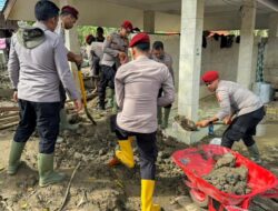 Polres Pidie Jaya Gelar Bakti Sosial di Dua Lokasi Terdampak Banjir Bandang, Wujud Kepedulian Polri untuk Masyarakat