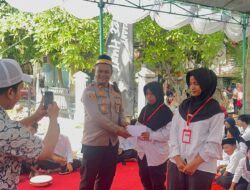 Polsek Kepulauan Seribu Utara Gandeng Antheia Project, Santuni 187 Anak Yatim dan Yatim Piatu
