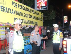 Jelang Tahun Baru, Polda Papua Gencarkan Patroli Malam Operasi Lilin Cartenz-2025