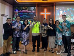 Polsek Petarukan, Siagakan Personel, Natal Gereja Betel Maranatha Karang Asam Berjalan Aman