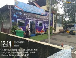 Giat Patroli Polsek Cilincing di Pospol Tanah Merdeka dalam Rangka.Menjaga Nataru
