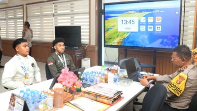 Kapolda Papua Terima Kunjungan Atlet Berprestasi Sea Games 2025 Yang Merupakan Personel Polda Papua