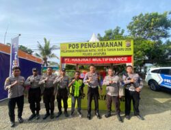 Jelang Malam Tahun Baru, Dirlantas Polda Papua Tinjau Kesiapan Pos Pam Operasi Lilin Cartenz 2025